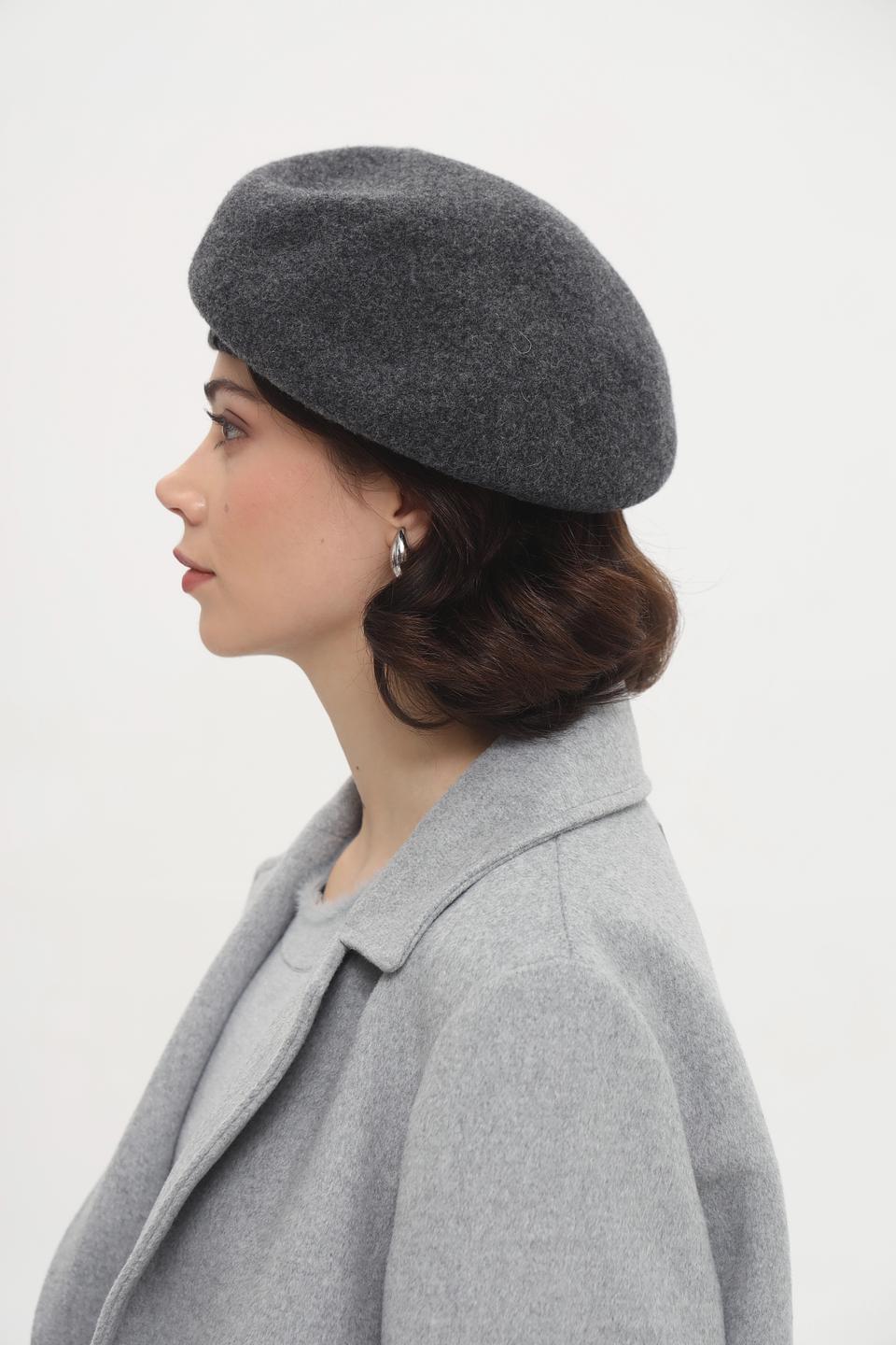 Берет Seeberger серый