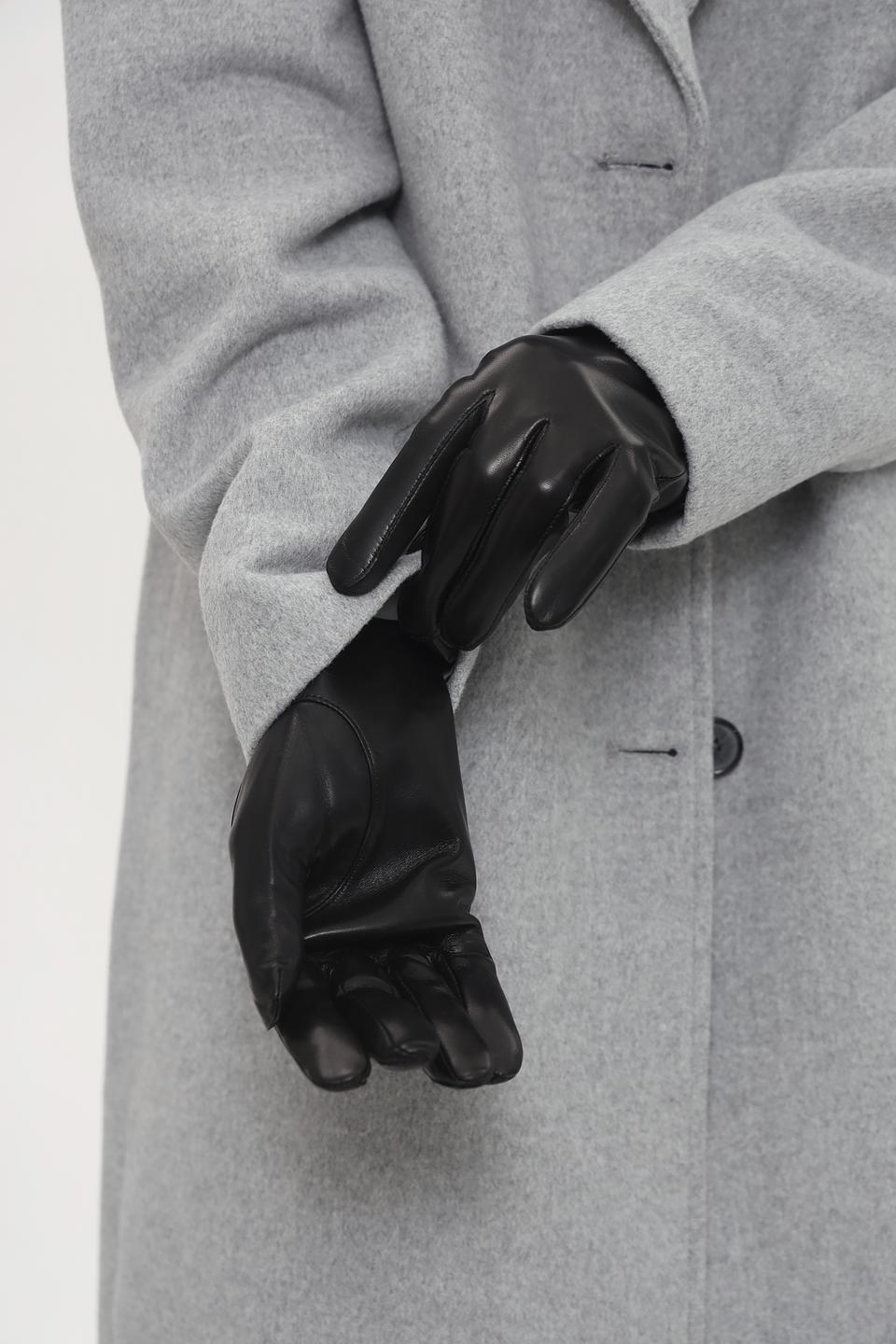 Перчатки Roeckl кожаные чёрные