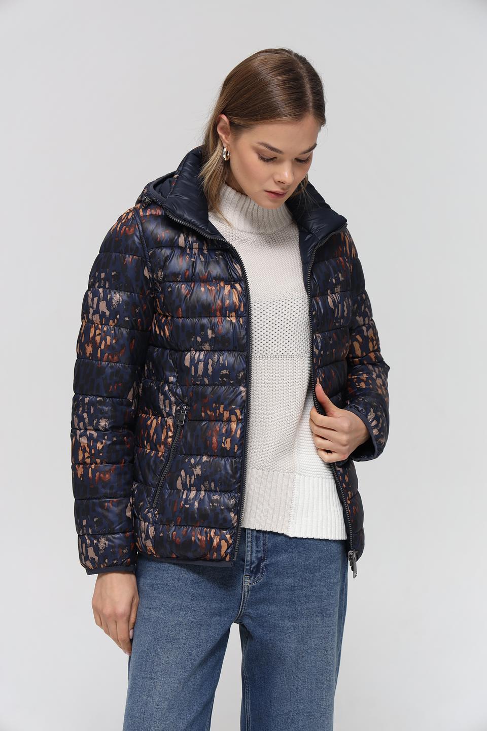 Куртка Lebek степлёная принт
