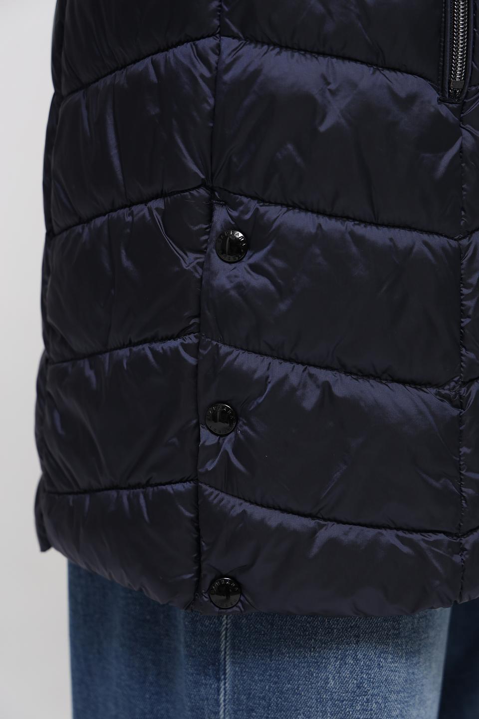 Жилет Lebek стеганый синий