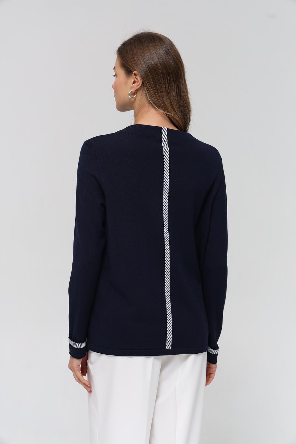 Пуловер Gollehaug с полоской