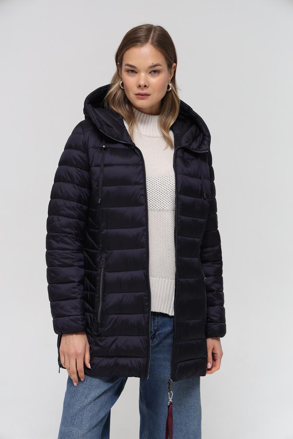 Куртка Lebek стеганая чёрная