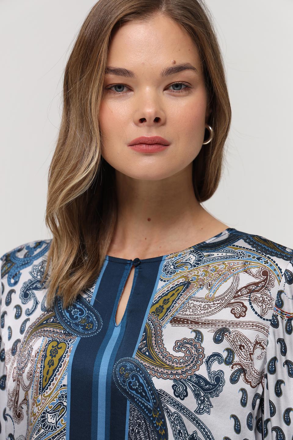 Блуза Catnoir с принтом пейсли