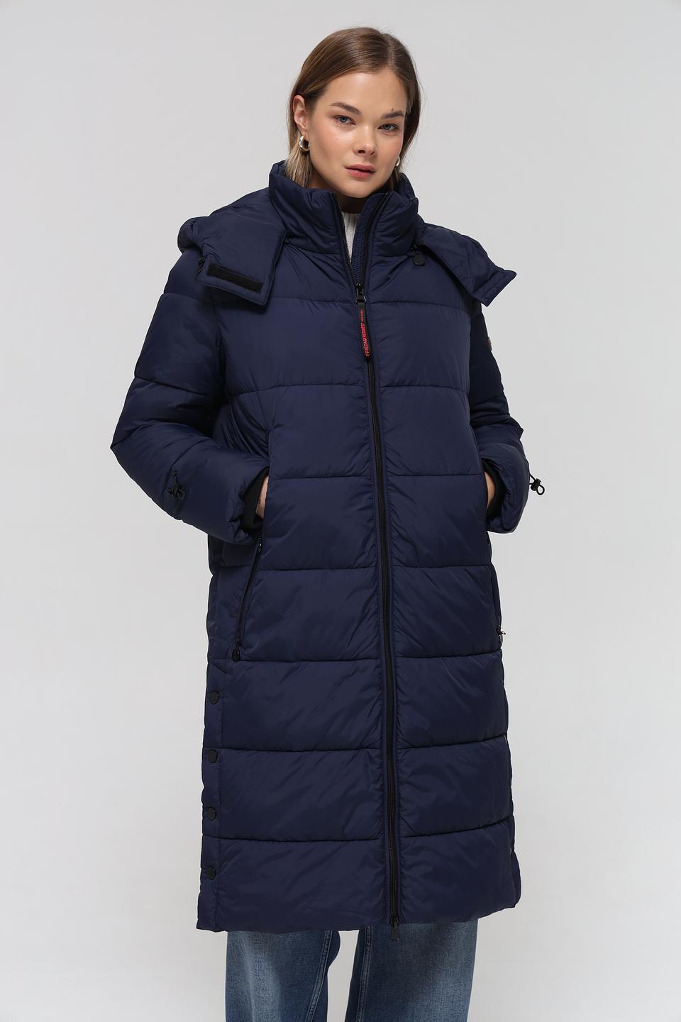 Пальто Frieda and Freddies стеганое синее