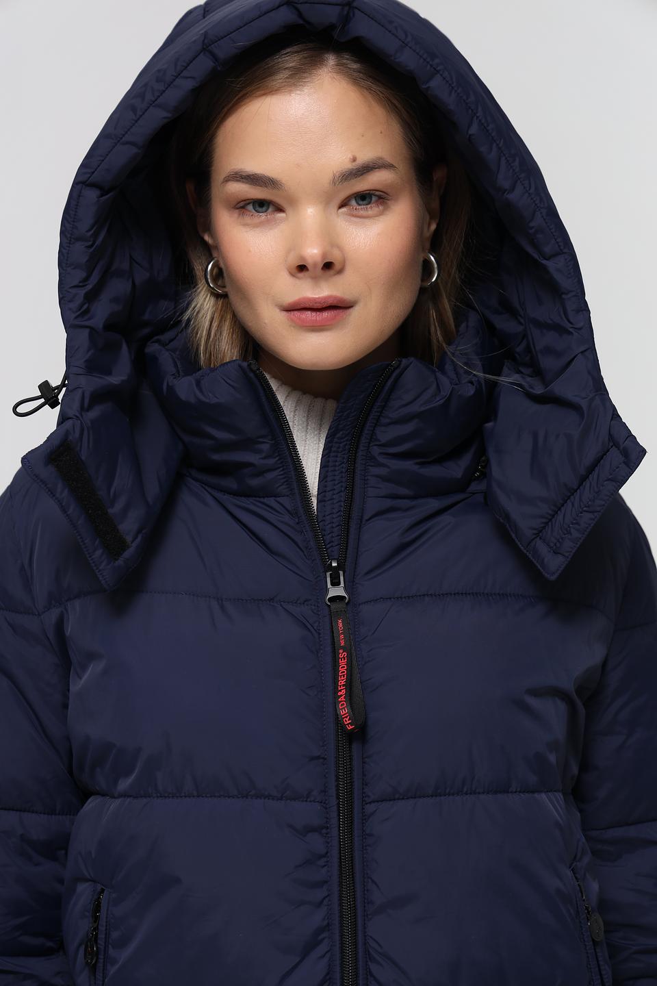 Пальто Frieda and Freddies стеганое синее