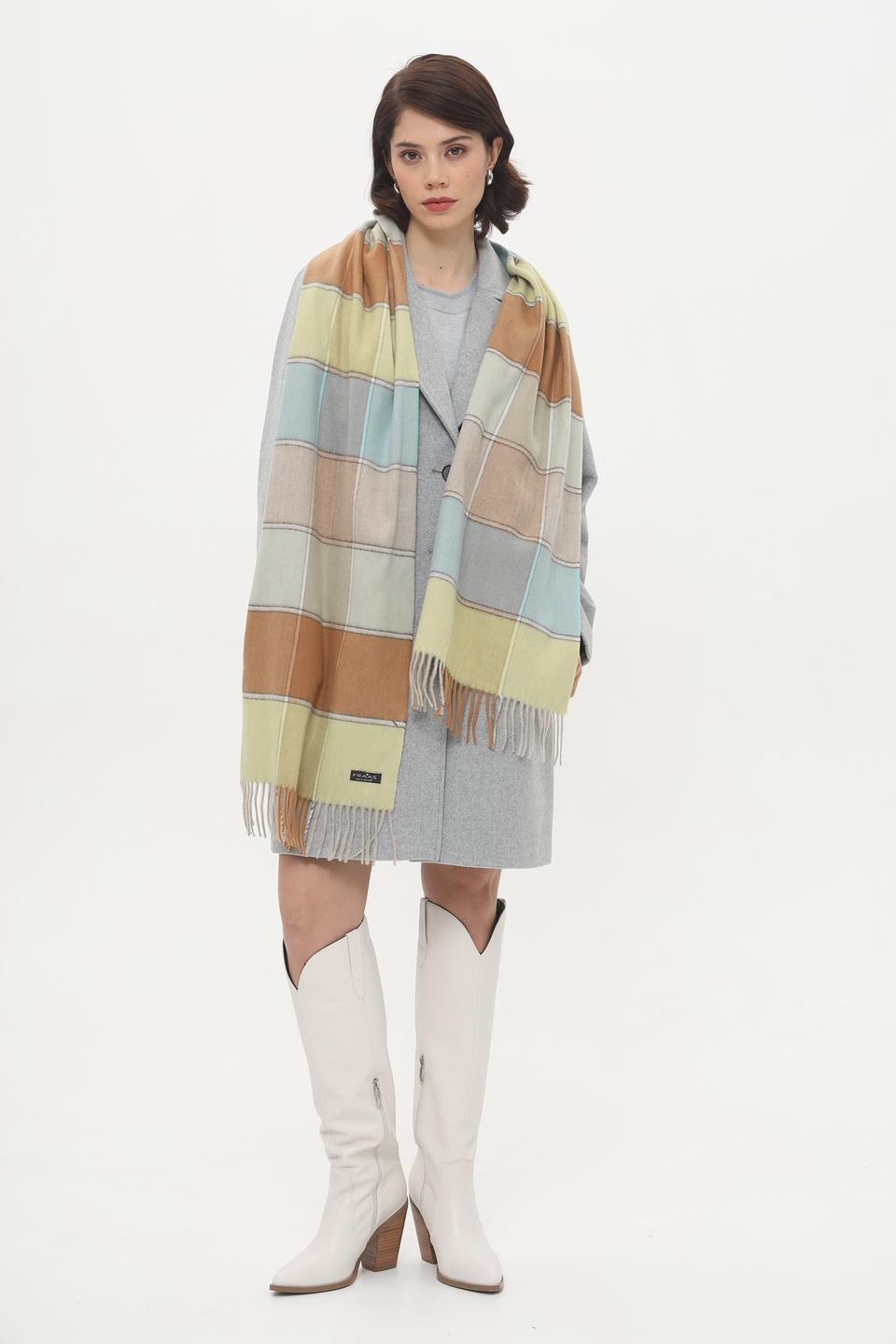 Шарф Fraas в клетку