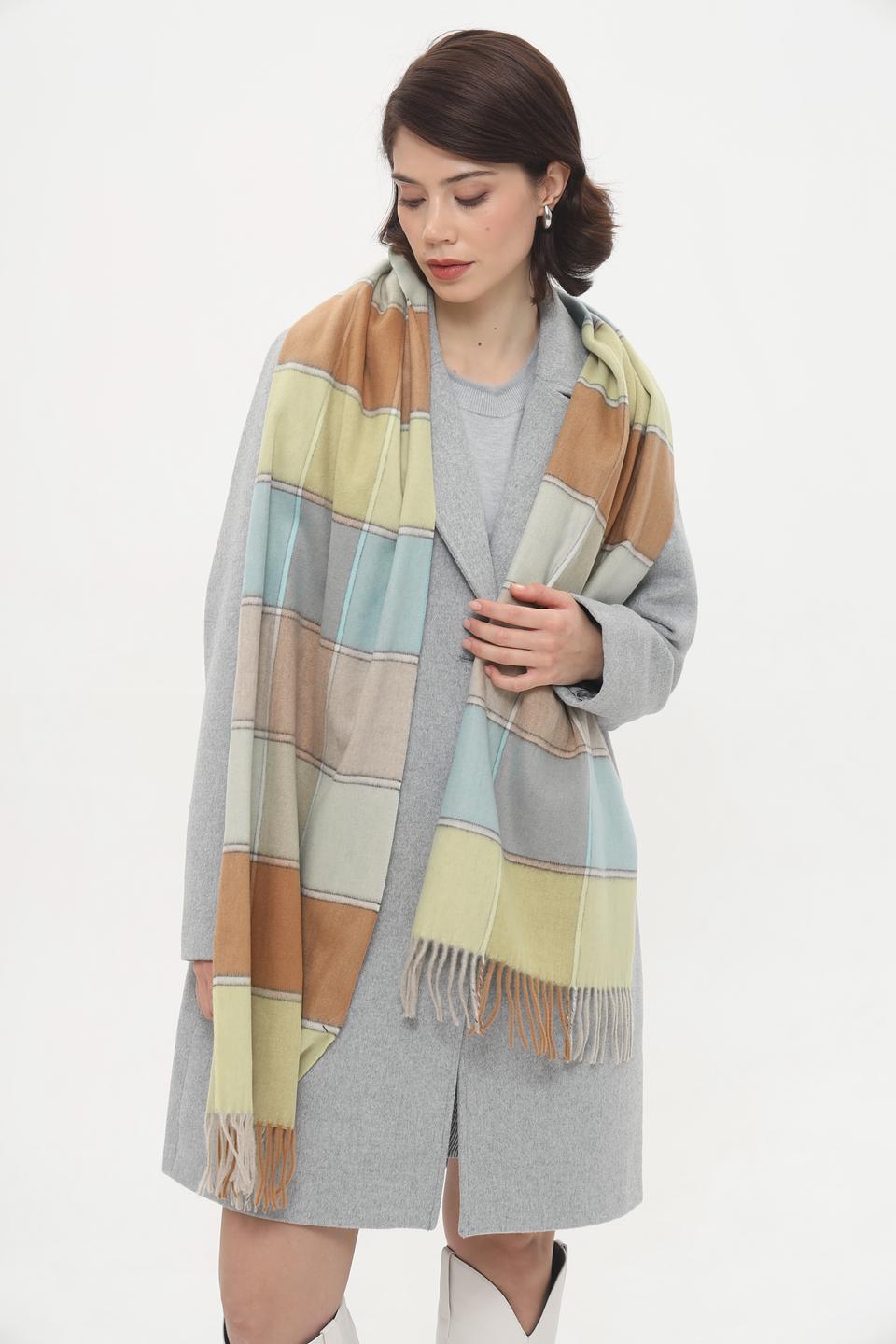 Шарф Fraas в клетку