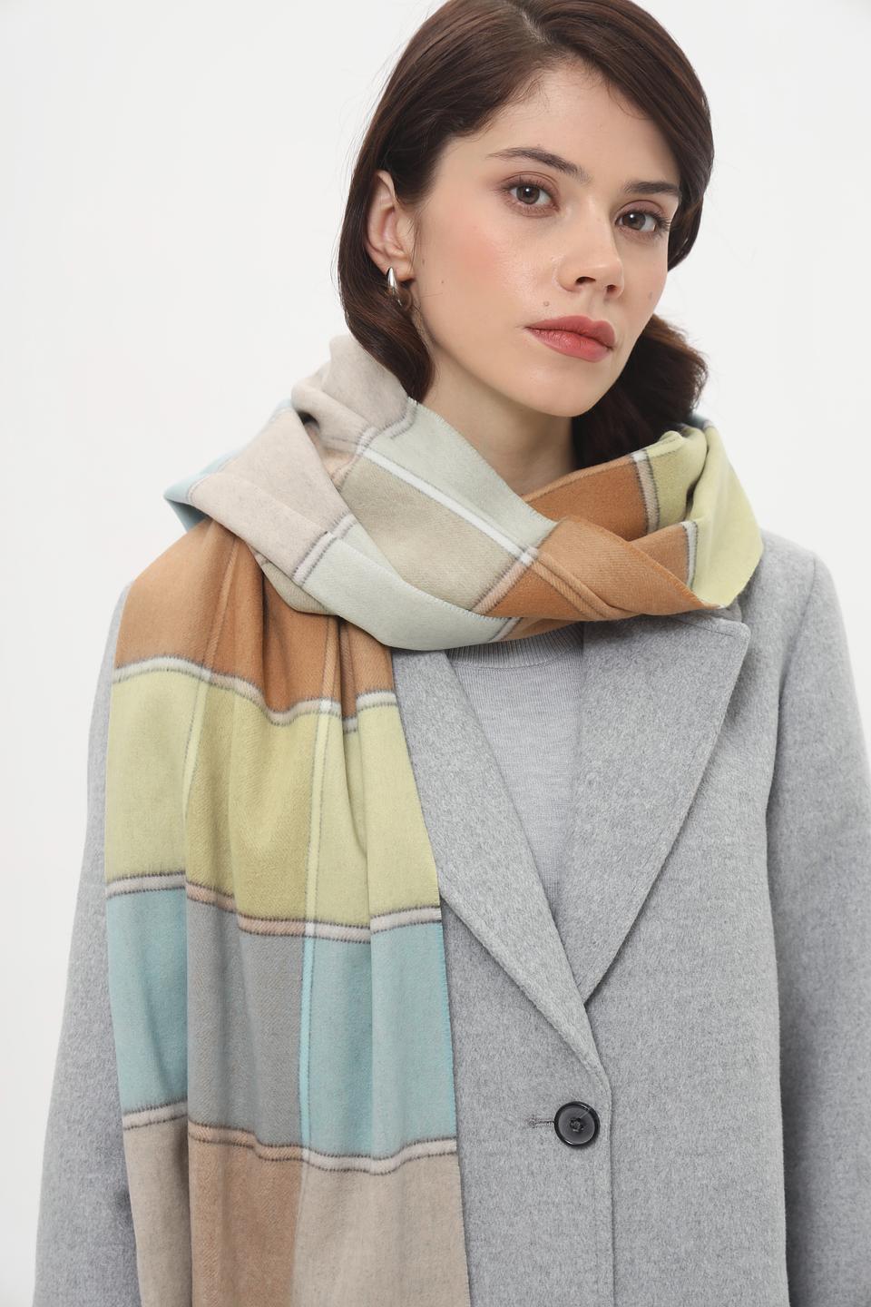 Шарф Fraas в клетку