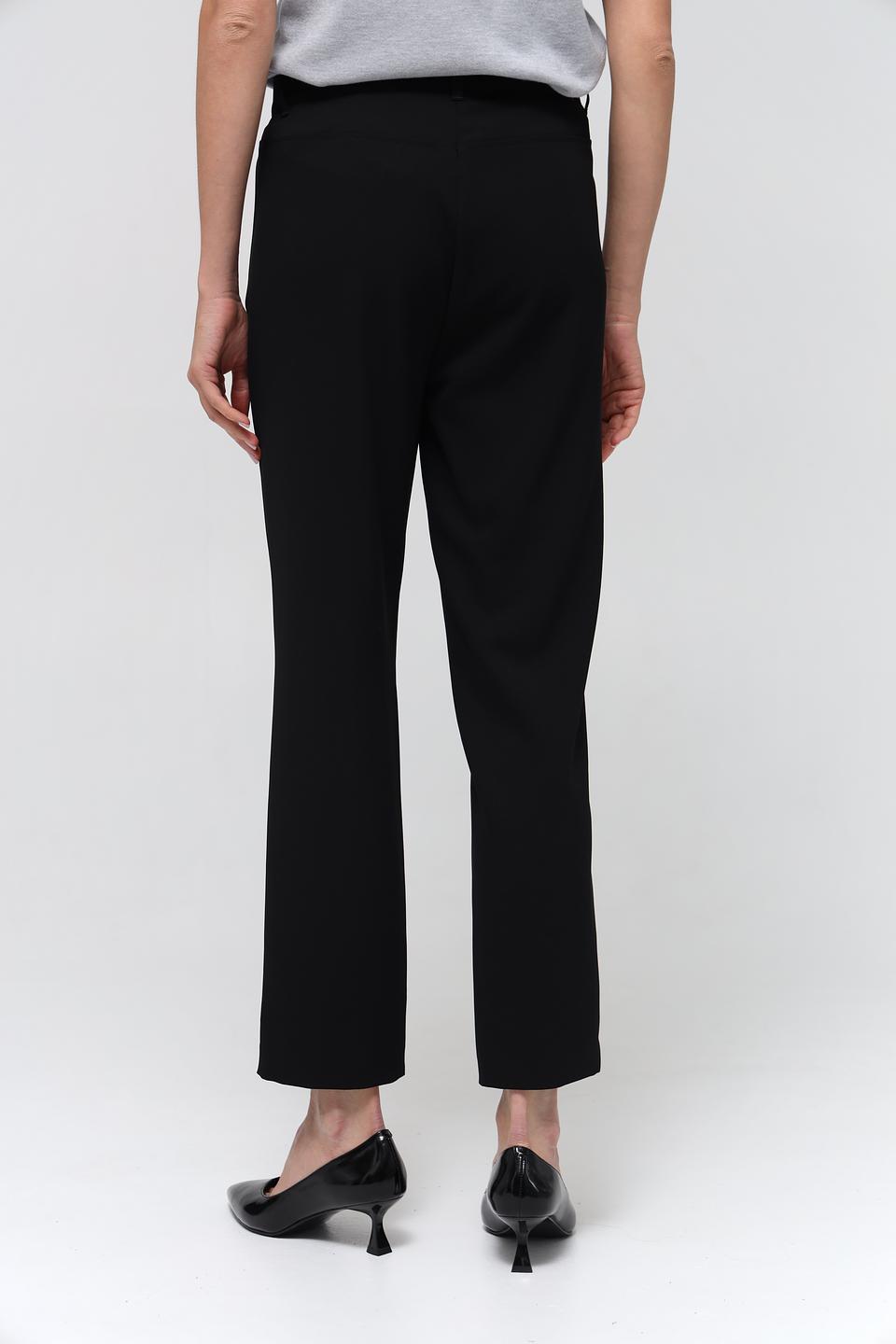 Брюки Frank Walder чёрные прямые