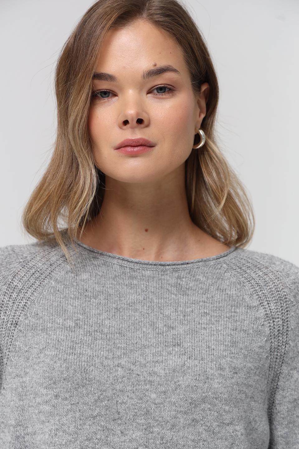 Пуловер Rabe collection серый