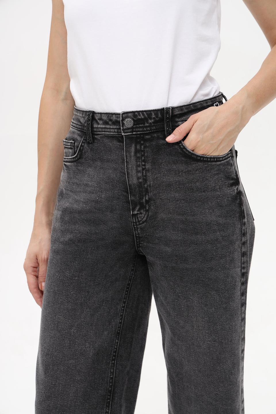 Джинсы Taifun серые wide leg