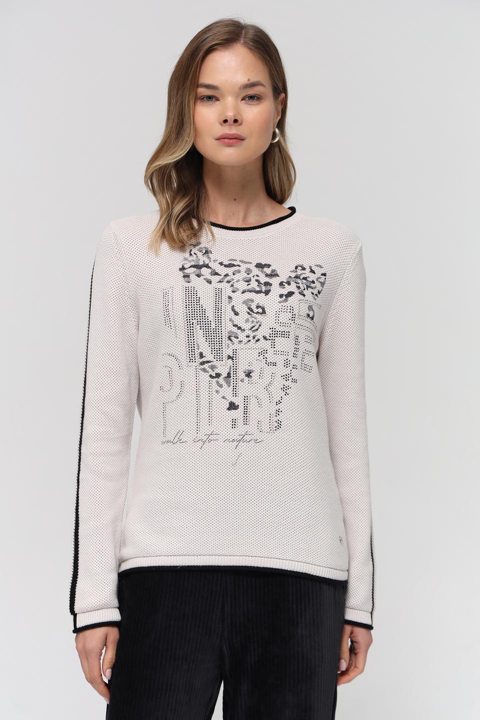 Пуловер Rabe collection с принтом