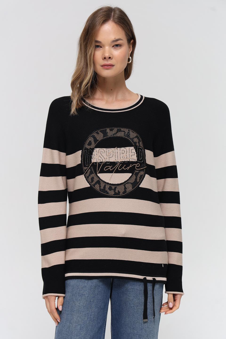 Пуловер Rabe collection в полоску