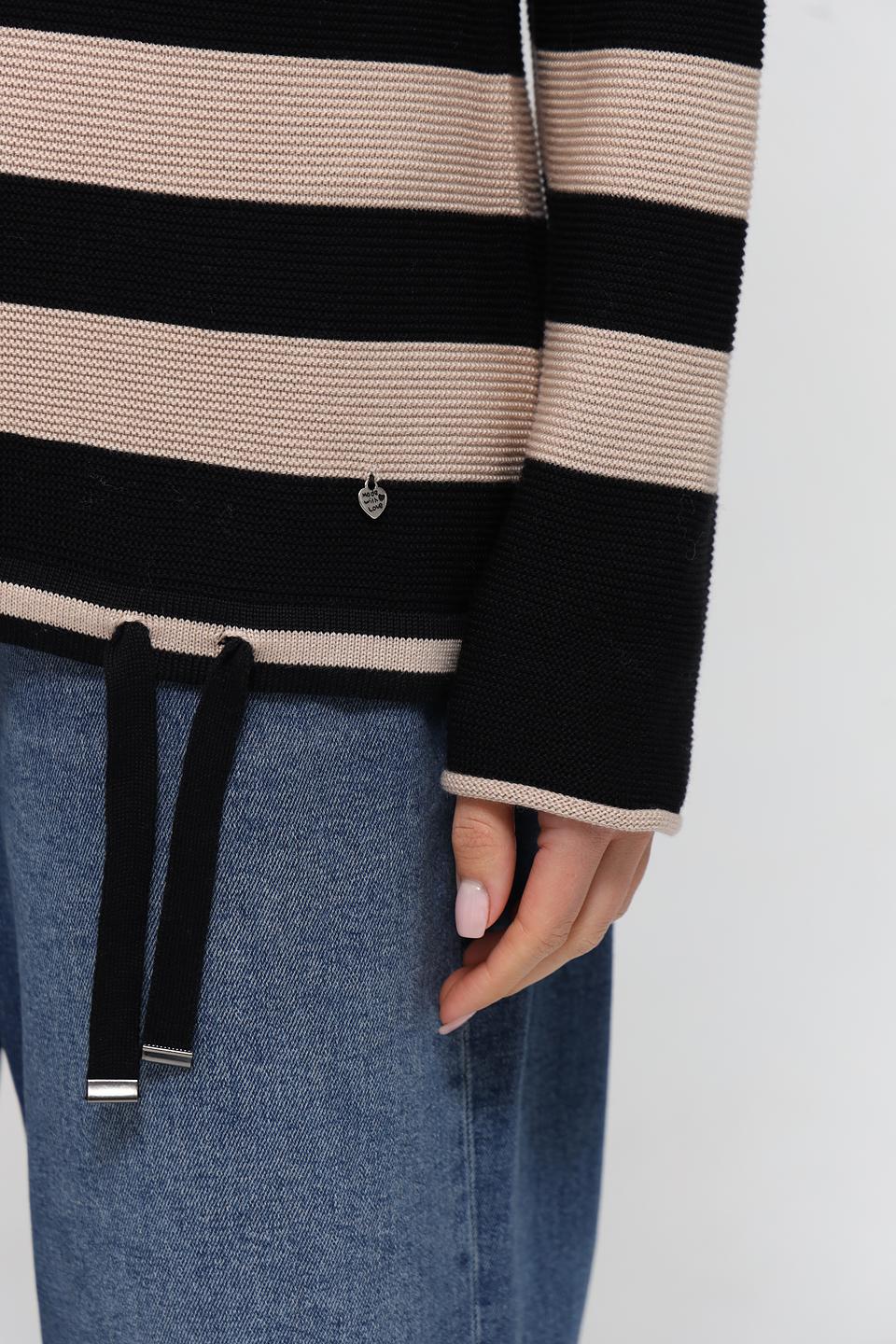 Пуловер Rabe collection в полоску