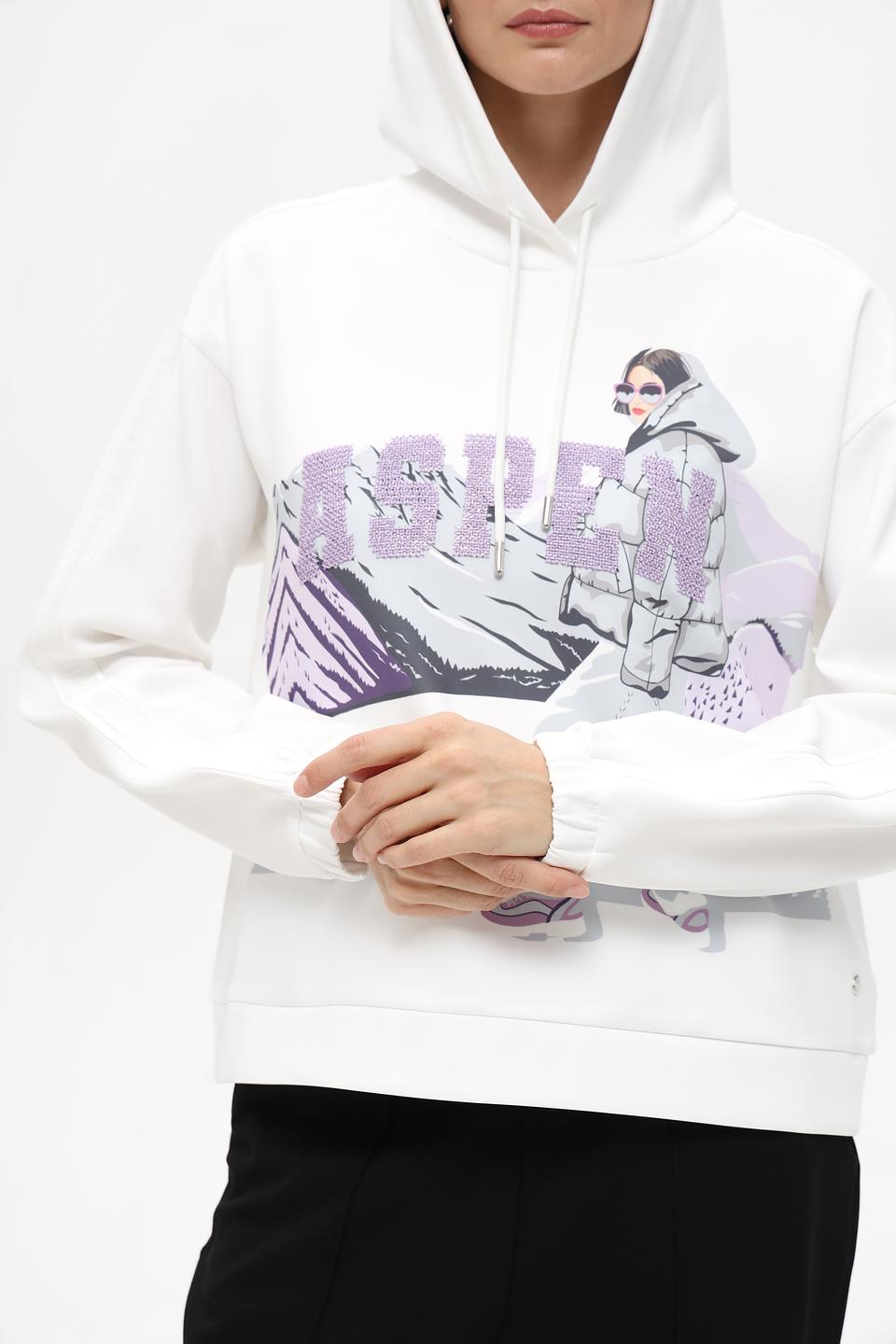 Худи Monari с принтом Aspen