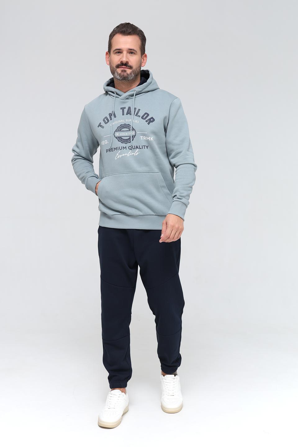 Толстовка Tom Tailor голубая