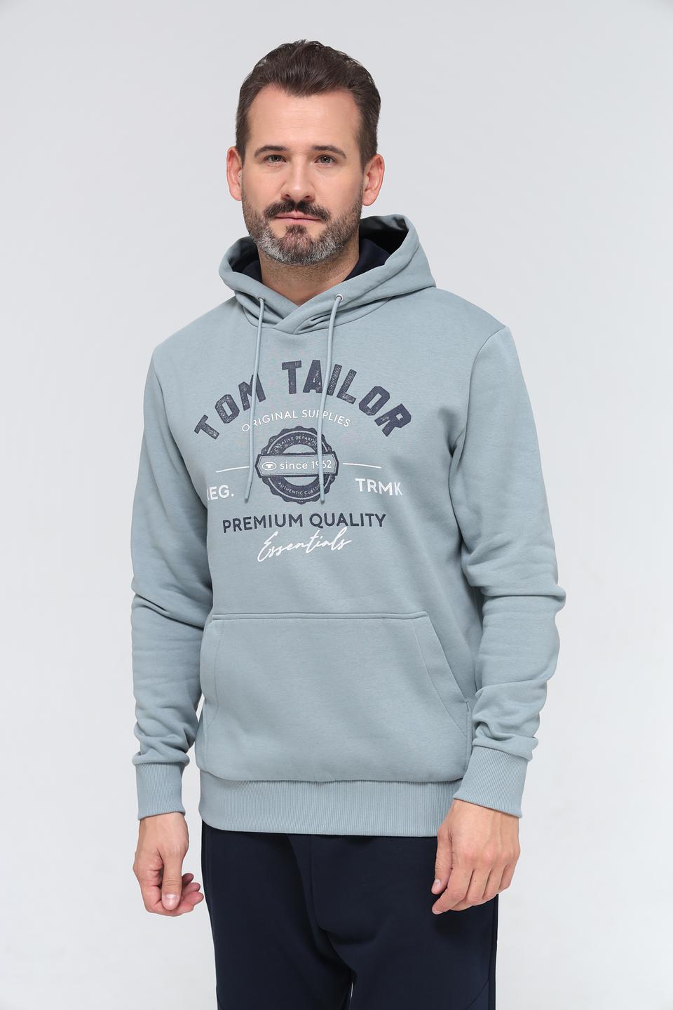 Толстовка Tom Tailor голубая
