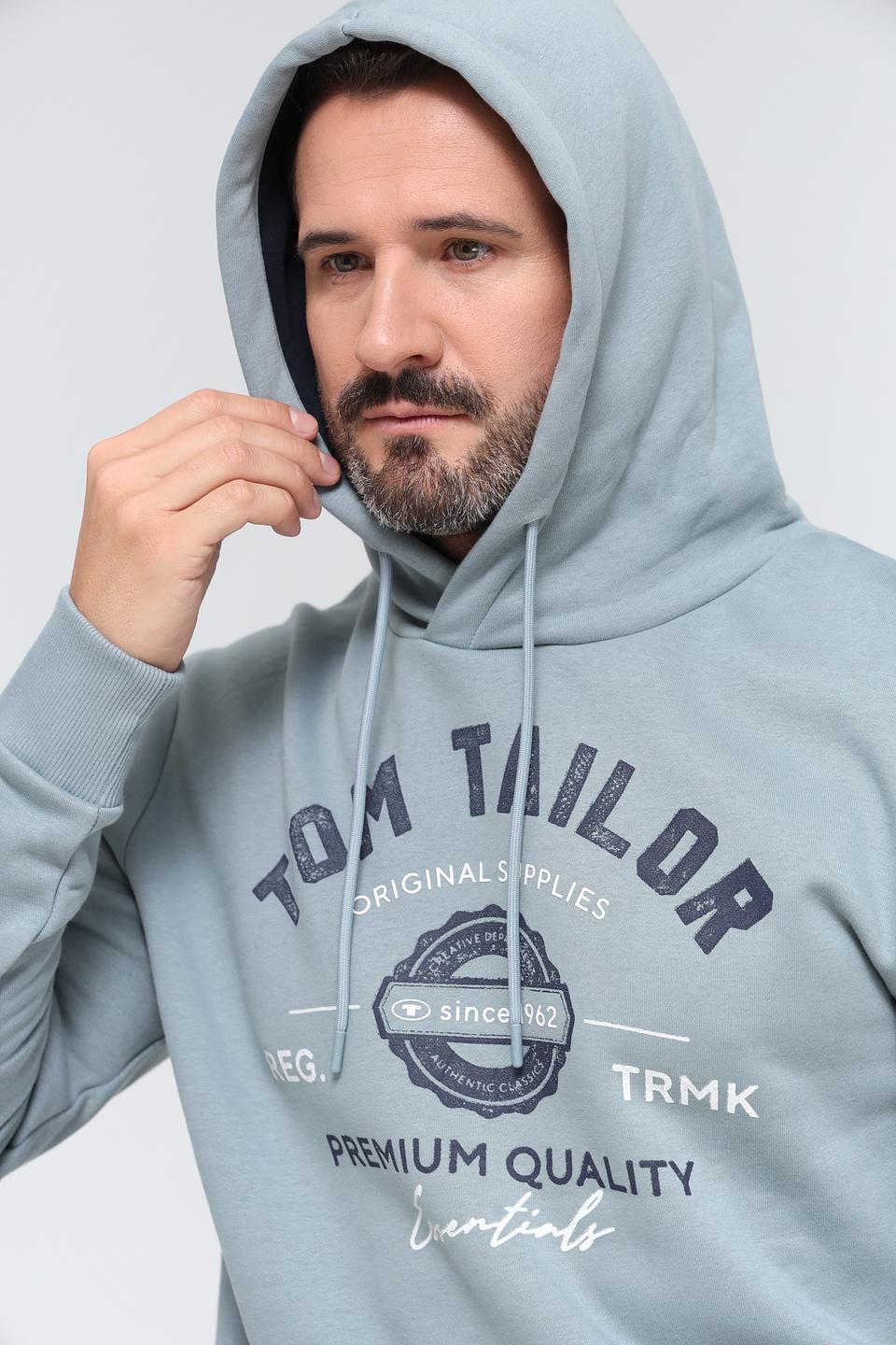 Толстовка Tom Tailor голубая