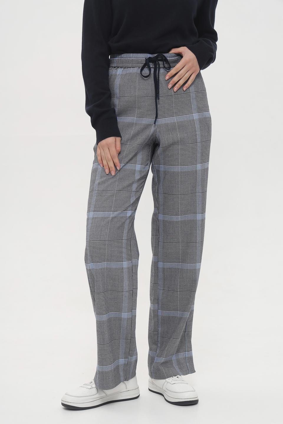 Брюки Tom Tailor в клетку серые