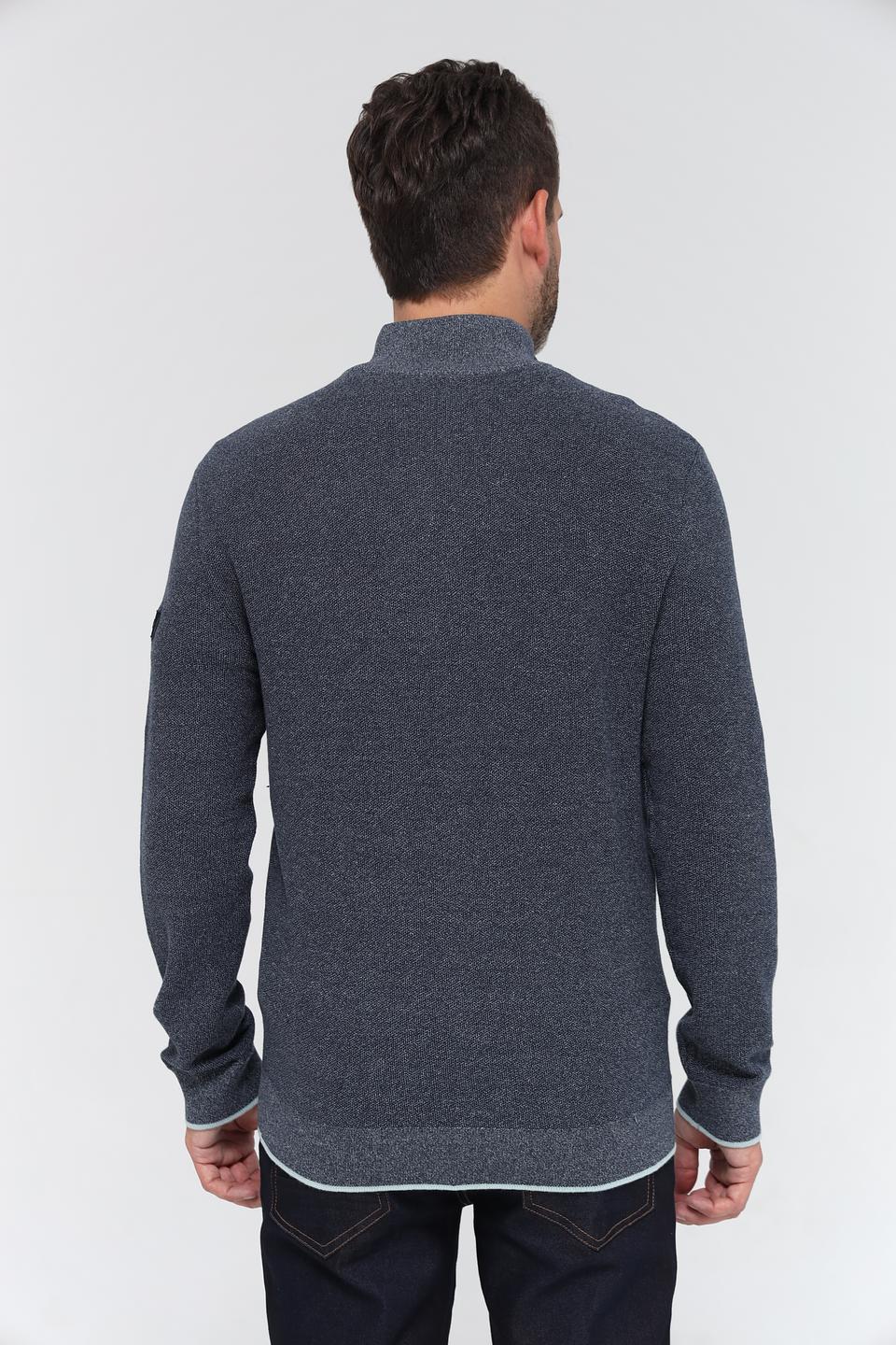 Джемпер Tom Tailor с молнией серый