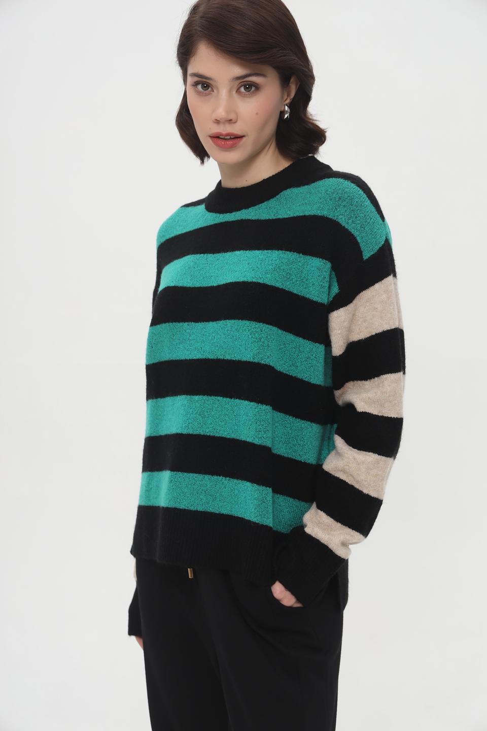 Пуловер Tom Tailor в полоску