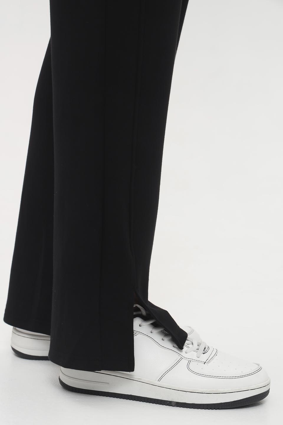 Брюки клёш Broadway чёрные