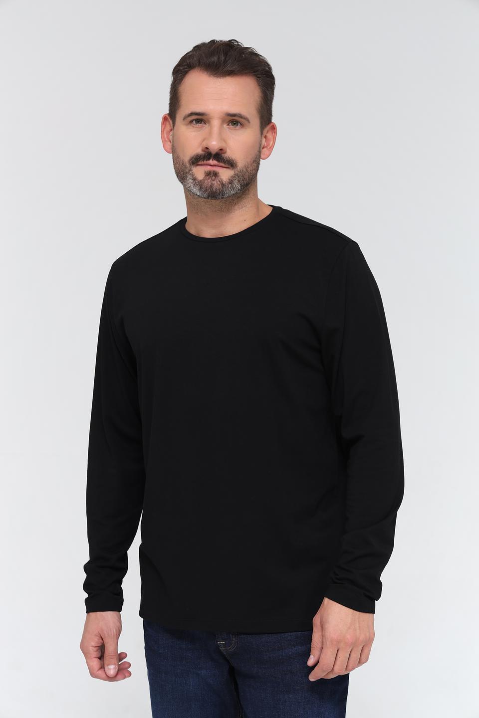 Лонгслив Monte Carlo чёрный