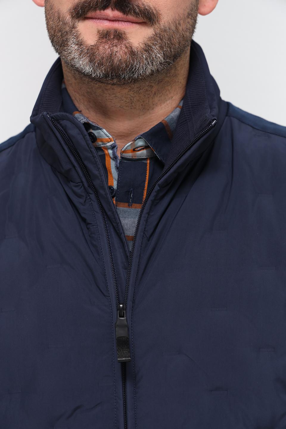 Жилет Time Zone стеганый синий