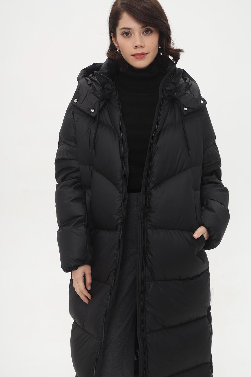 Пальто Marc O Polo DENIM чёрное стеганое