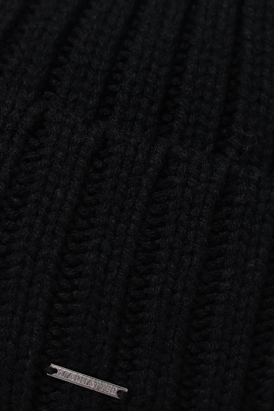 Шапка Marhatter чёрная