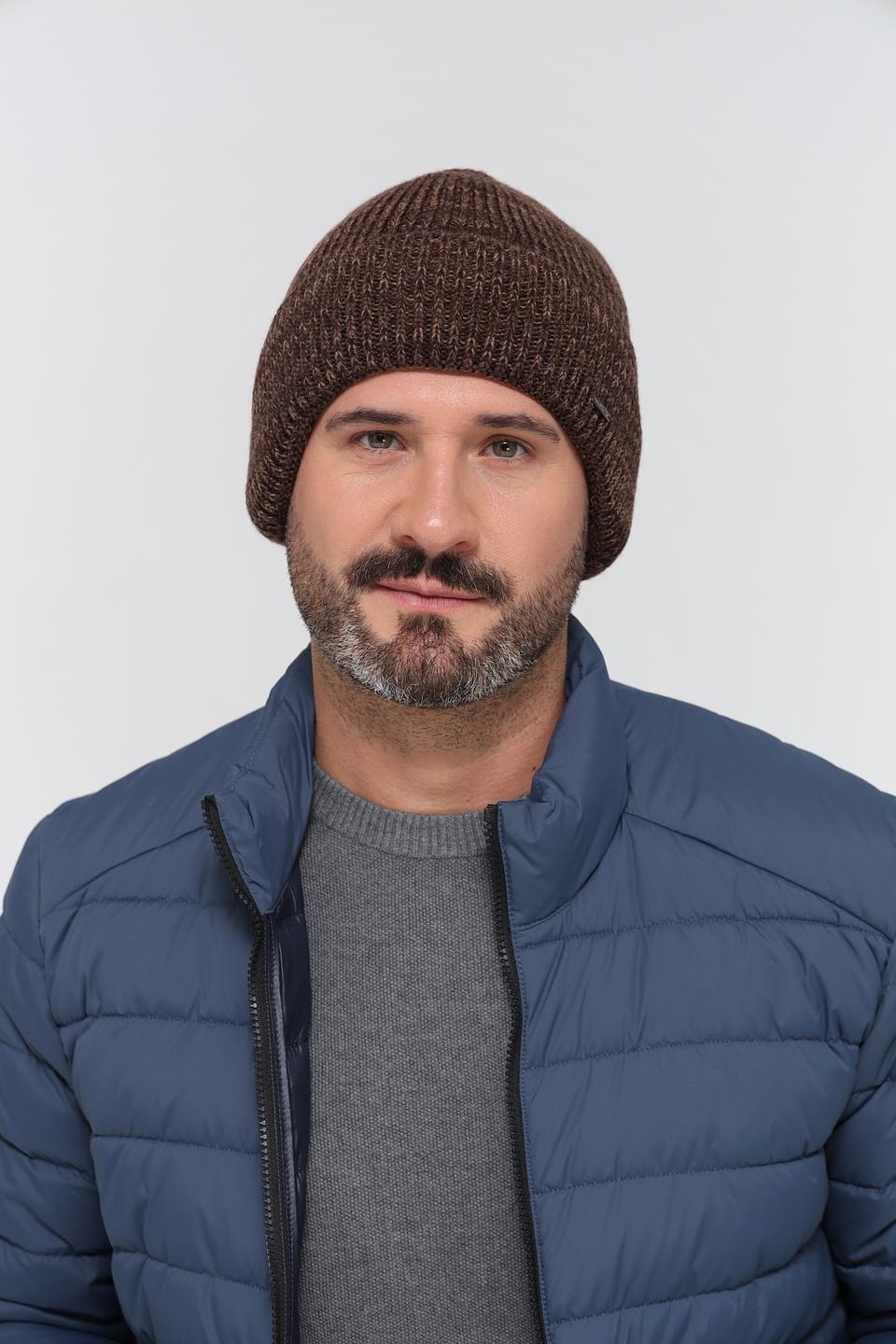 Шапка Marhatter коричневая