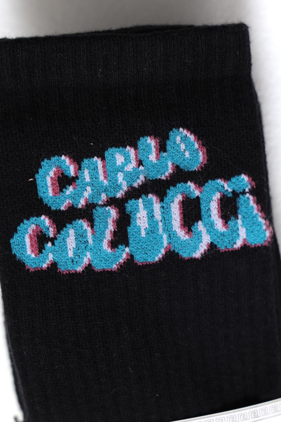 Носки Carlo Colucci с логотипом чёрные