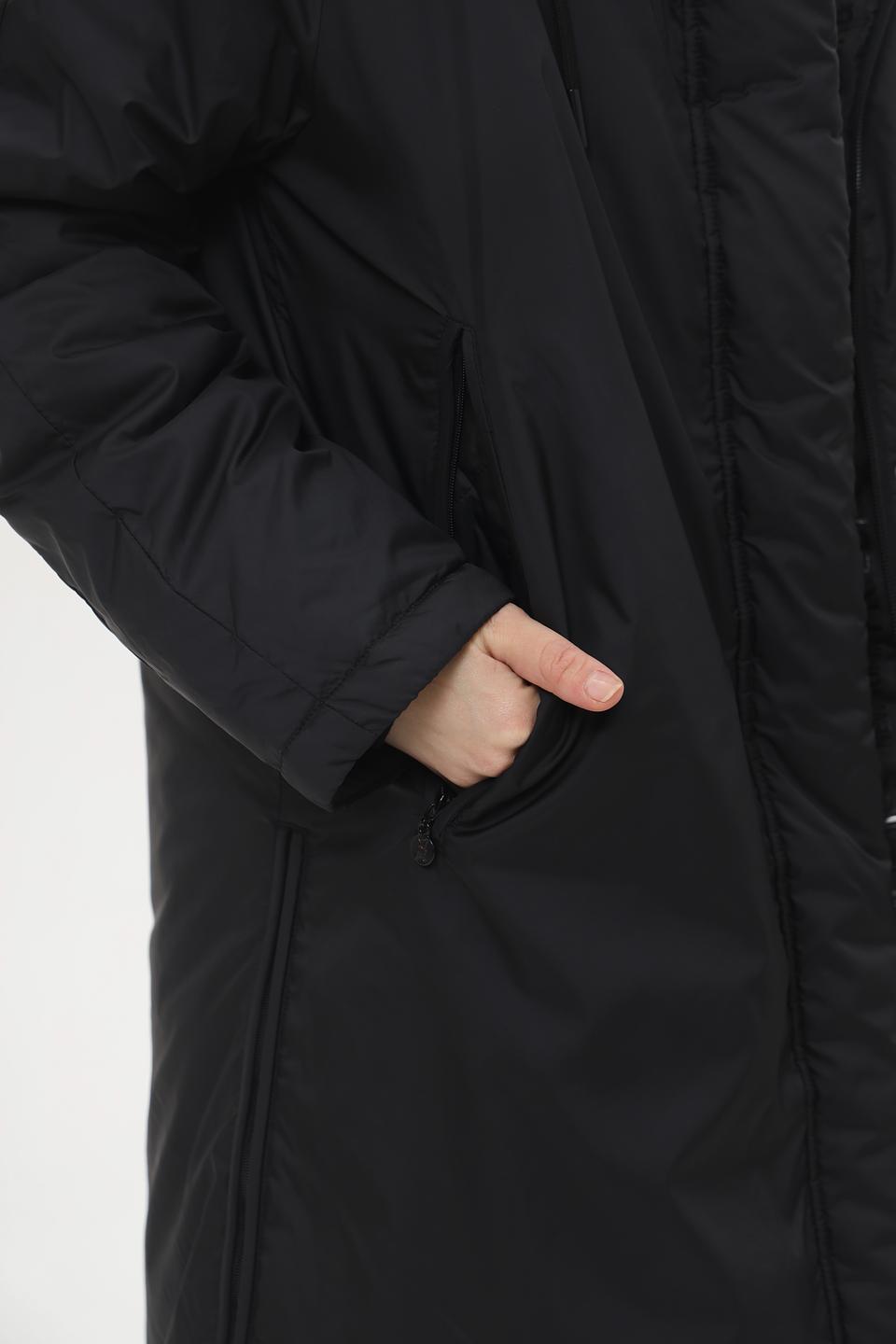 Пальто Frieda and Freddies чёрное стеганое