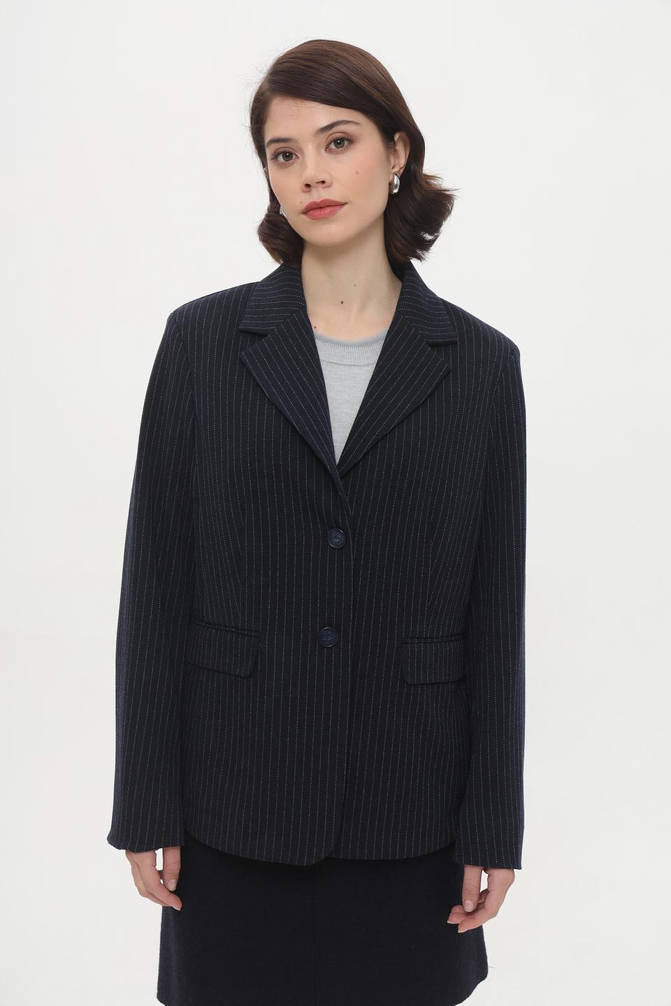 Жакет Lecomte в полоску