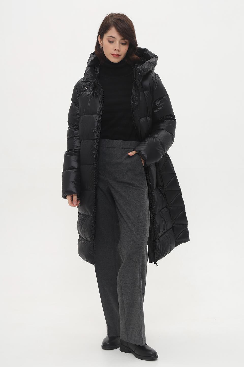 Пальто стеганое Betty Barclay чёрное