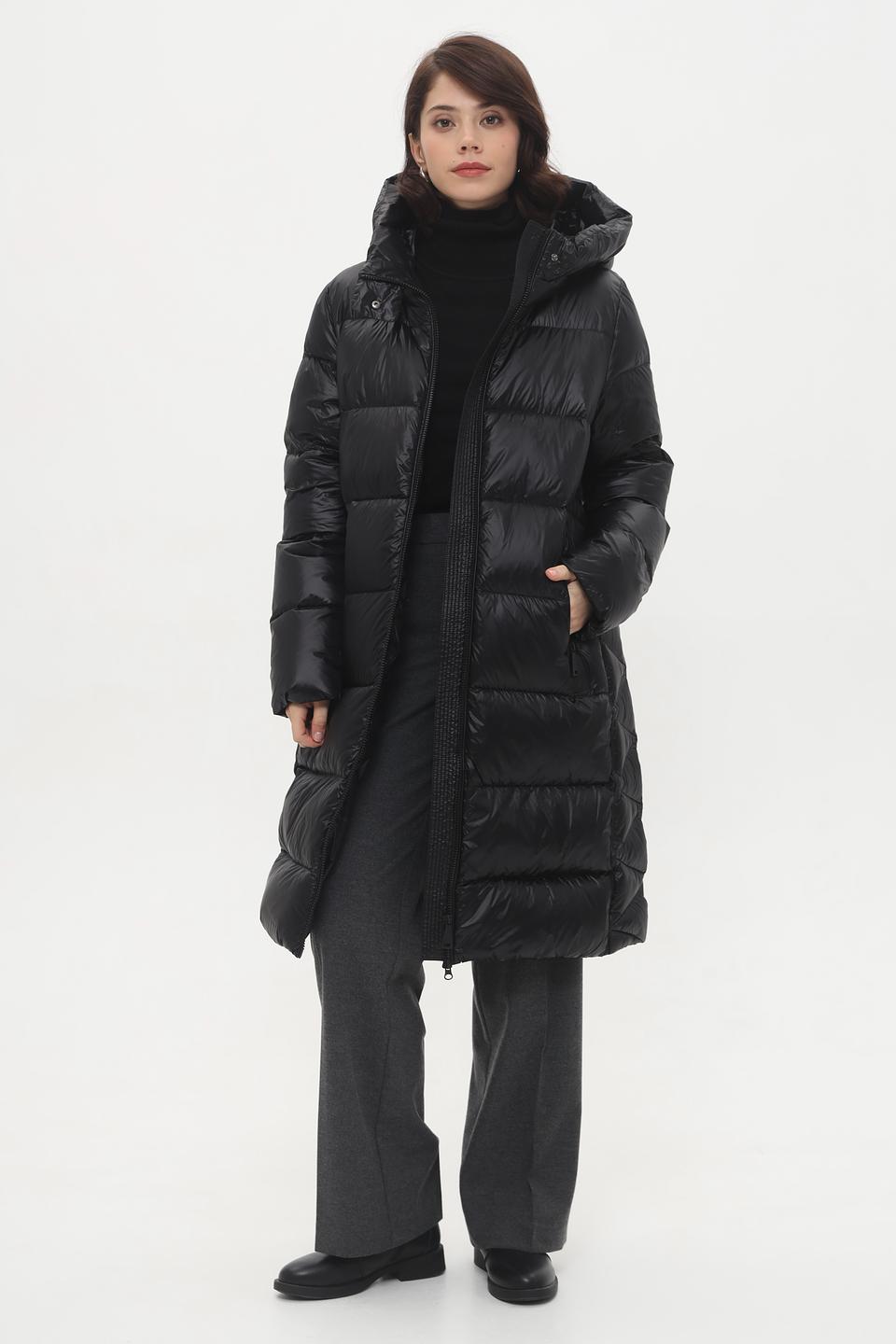 Пальто стеганое Betty Barclay чёрное