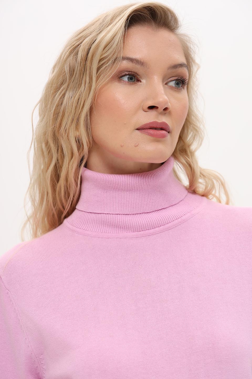 Водолазка Tom Tailor розовая