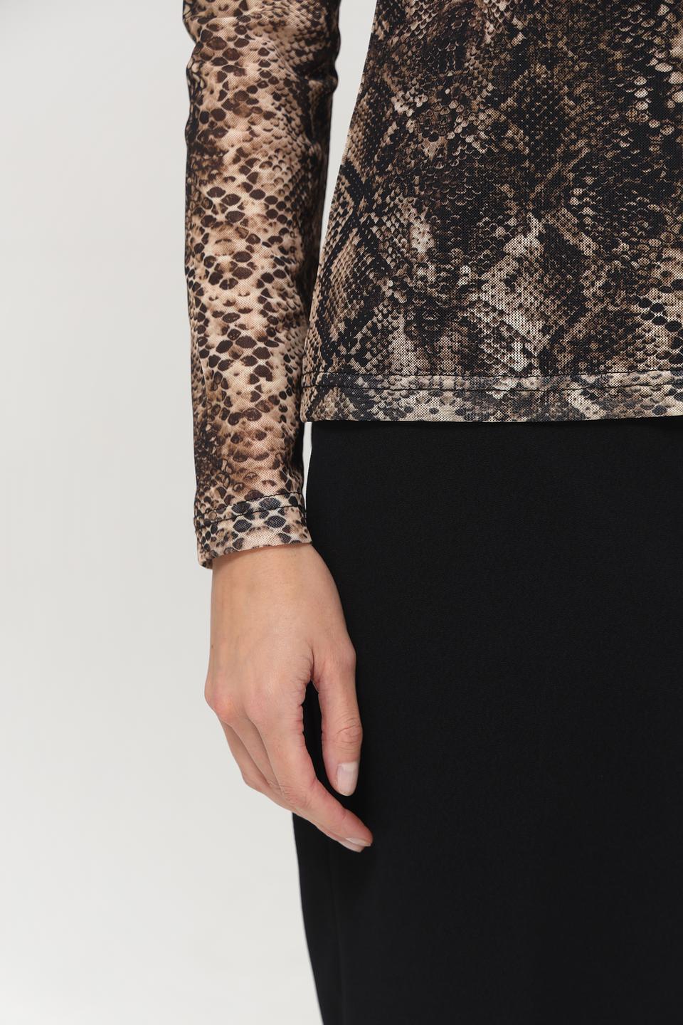 Блуза Broadway с принтом змеи