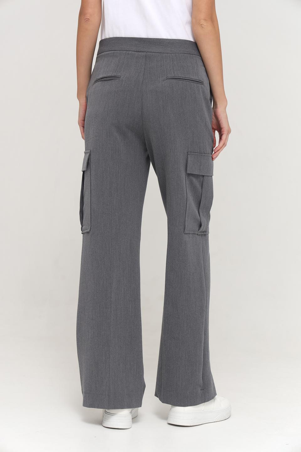 Брюки карго Broadway серые