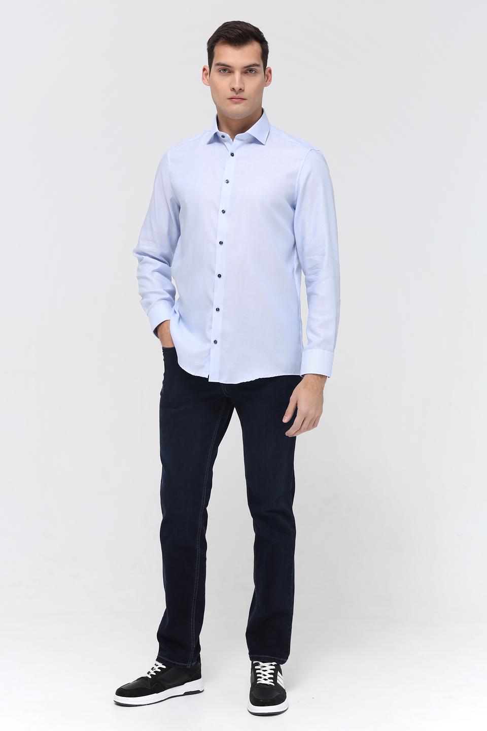 Рубашка Venti men голубая