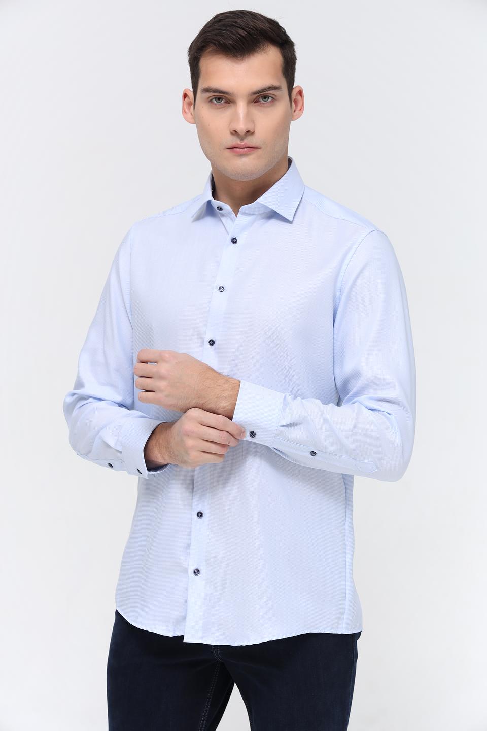 Рубашка Venti men голубая