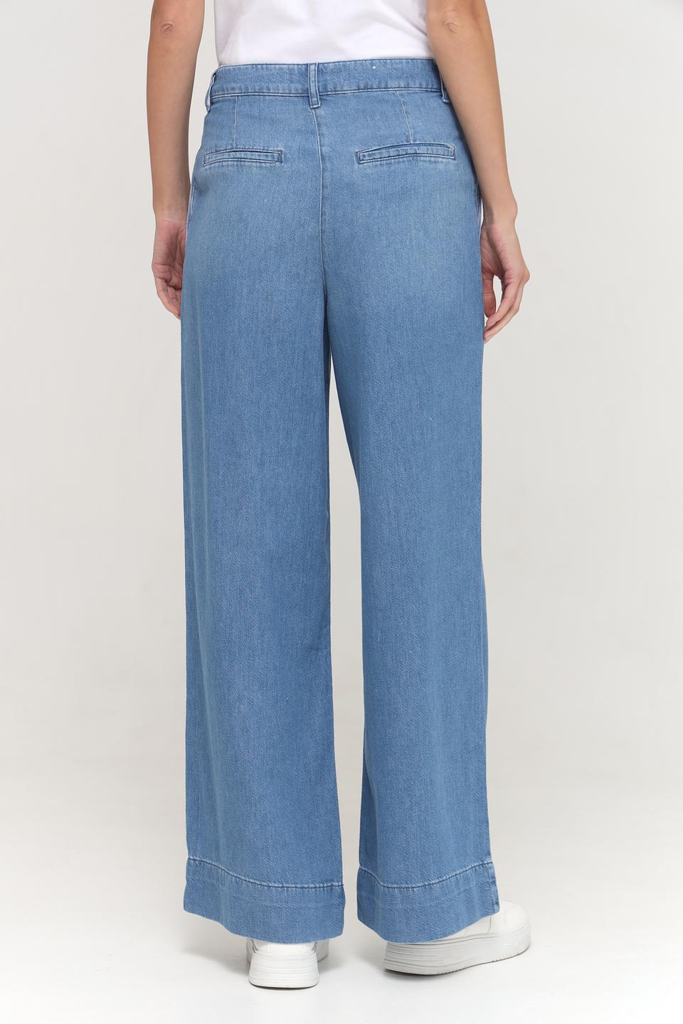 Джинсы клеш Rich and Royal голубые