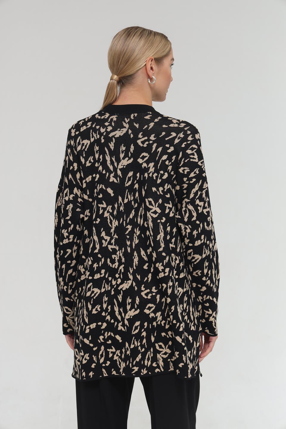 Жакет Taifun с леопардовым принтом