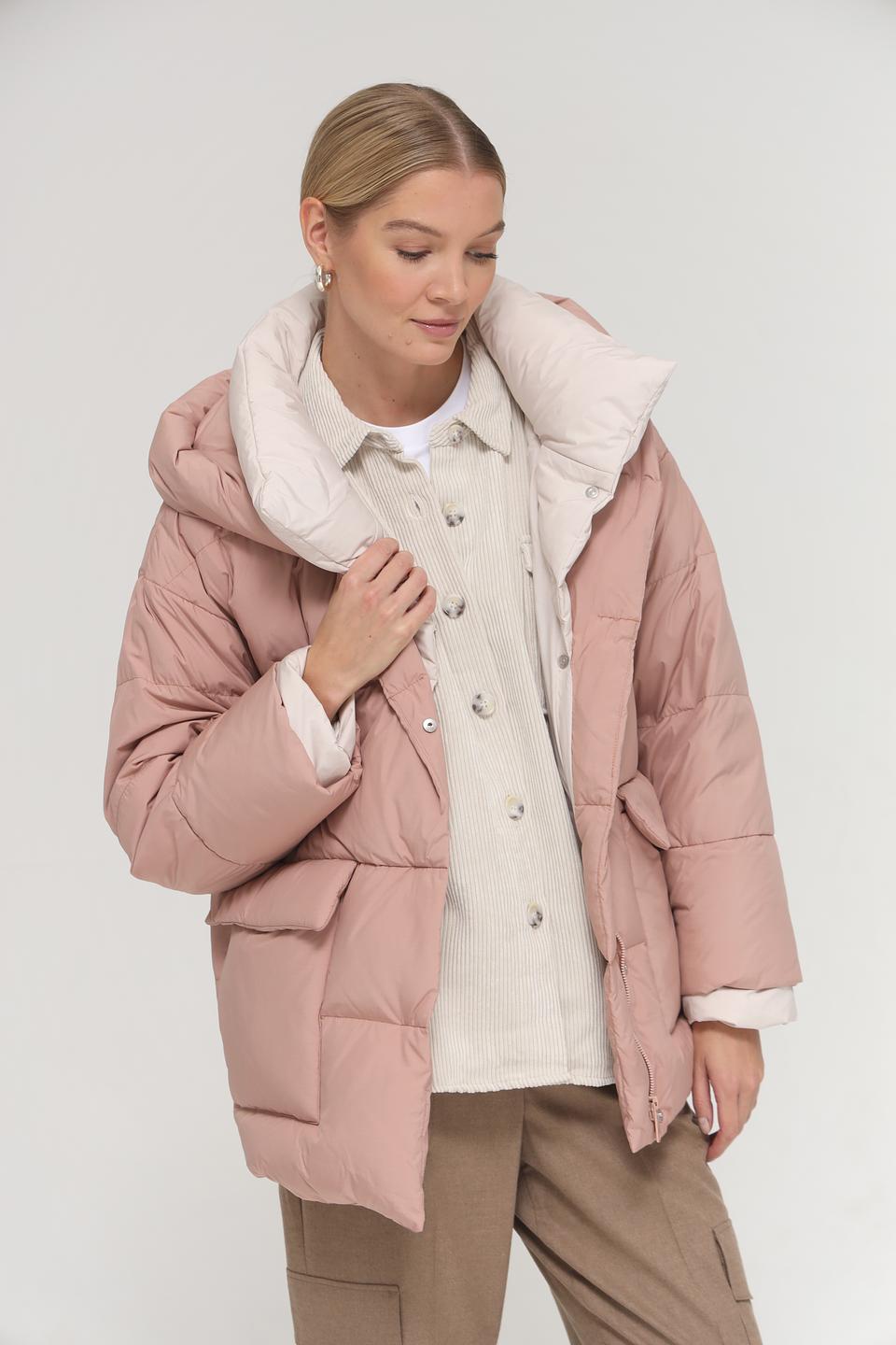 Куртка Electra style пуховая розовая
