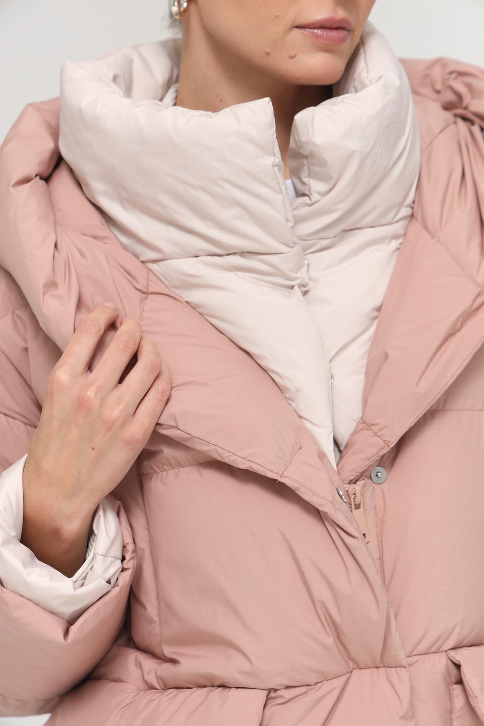 Куртка Electra style пуховая розовая