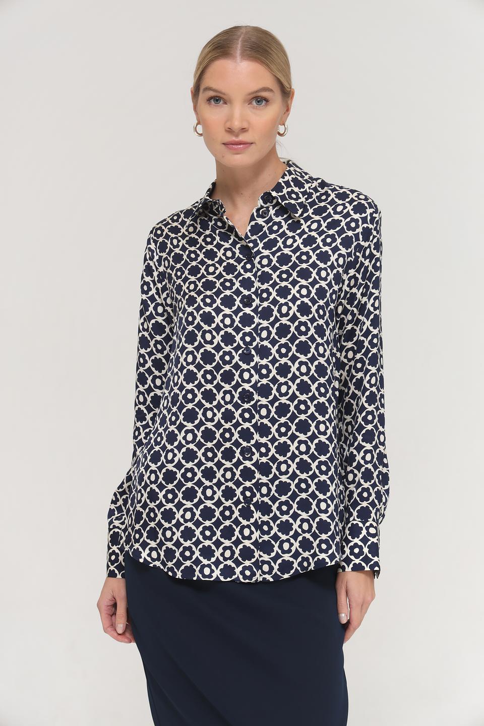 Блуза Seidensticker с цветочным принтом