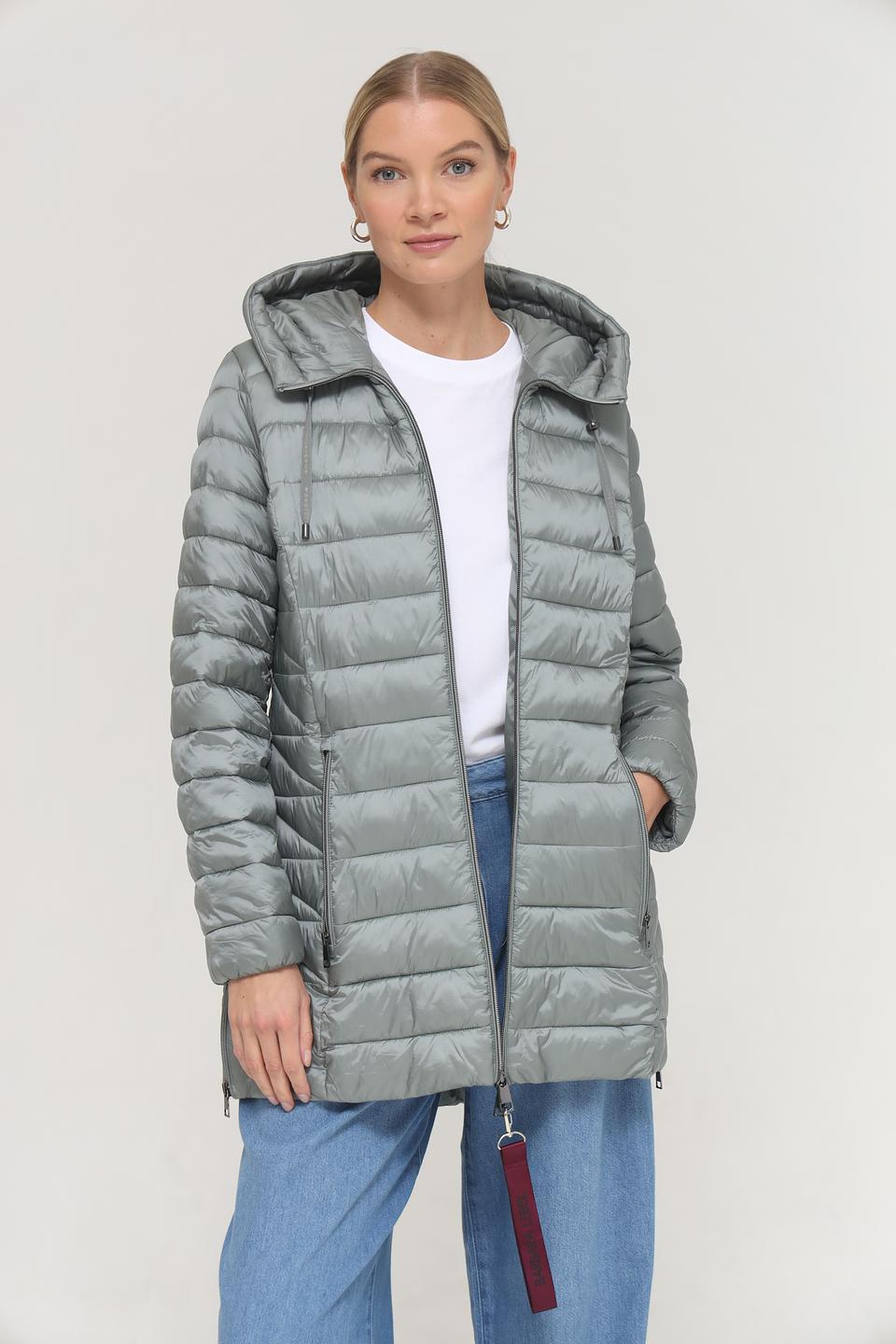 Куртка Lebek стеганая серая