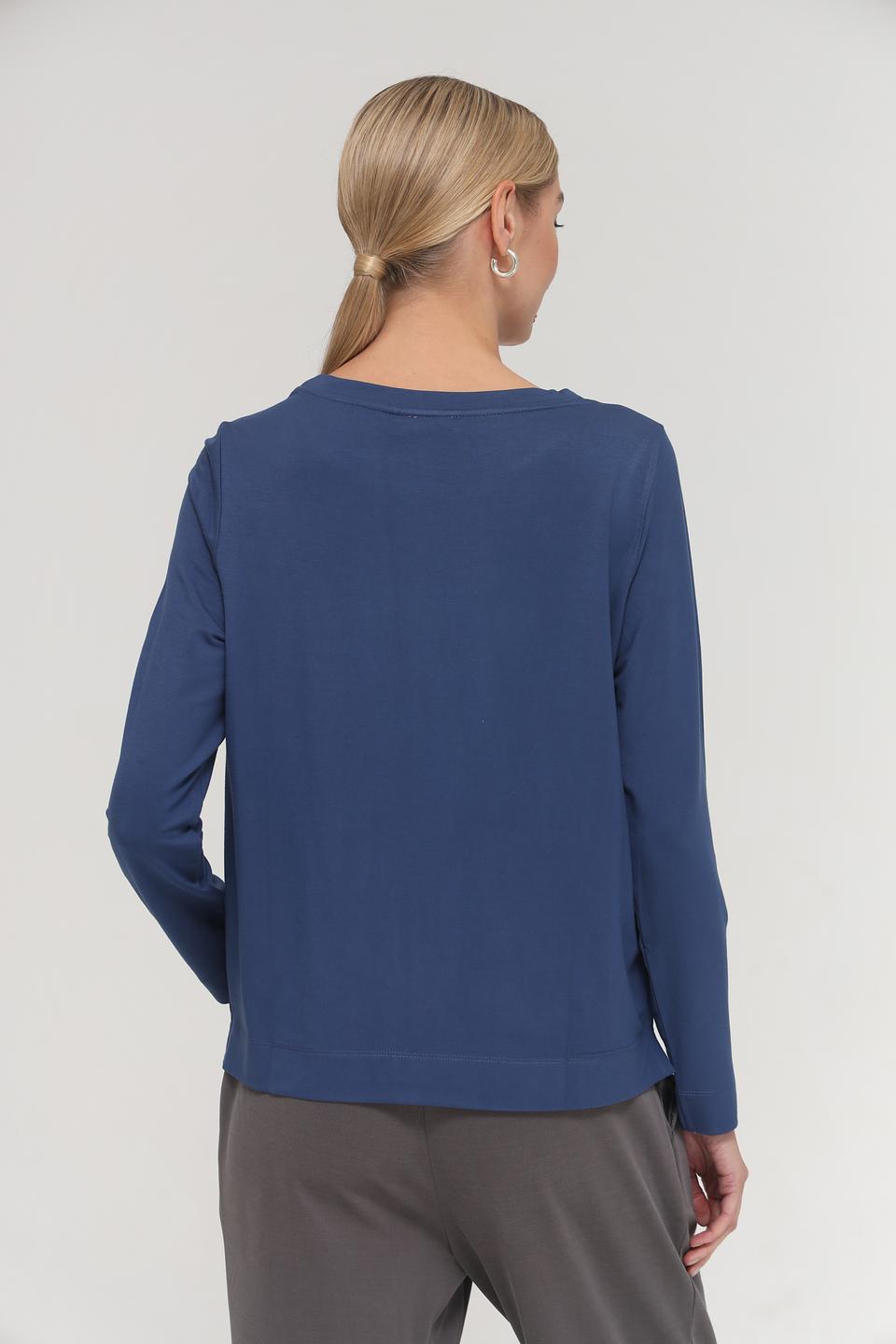 Футболка Gerry Weber EDITION синяя с принтом