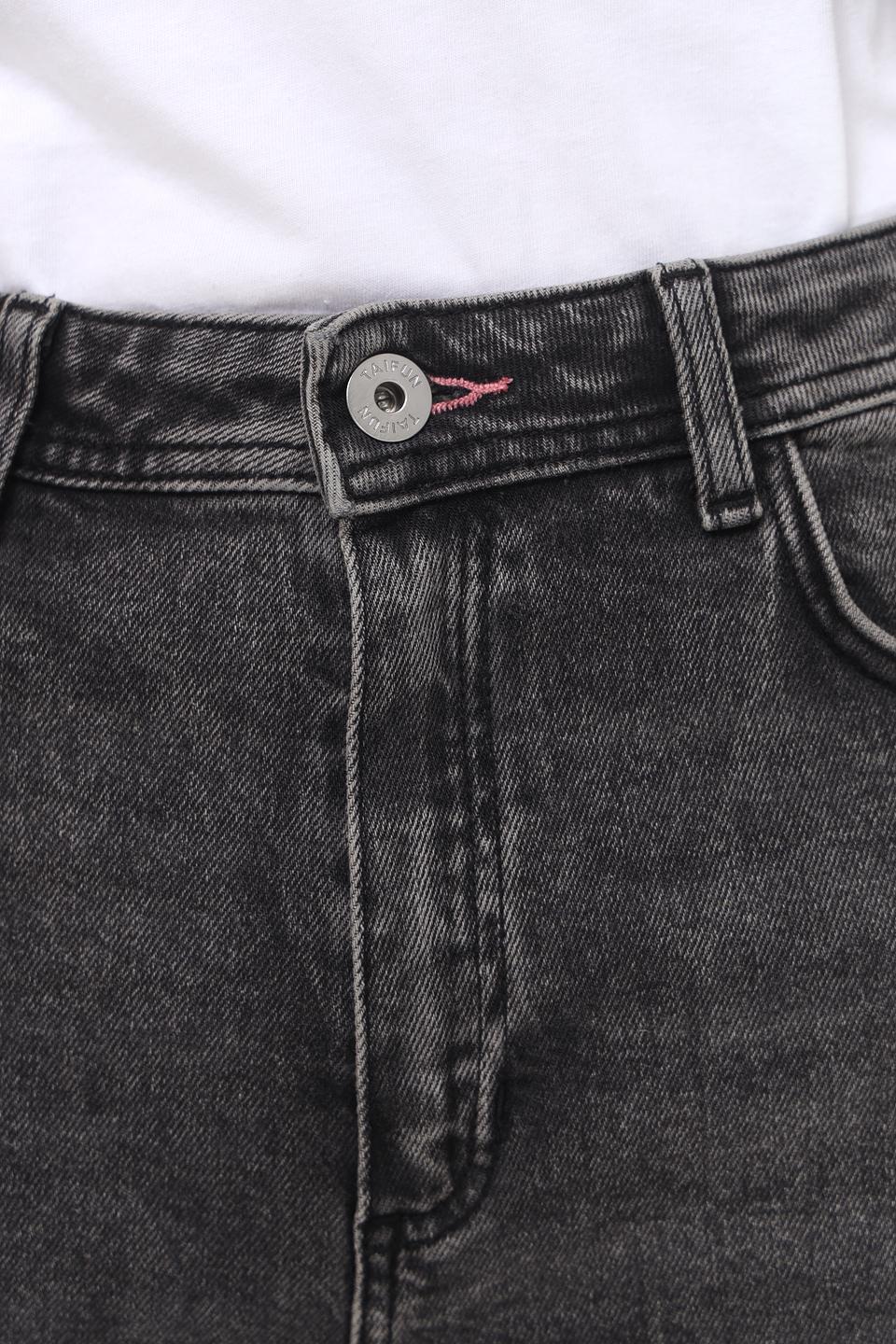 Джинсы Taifun серые mom fit