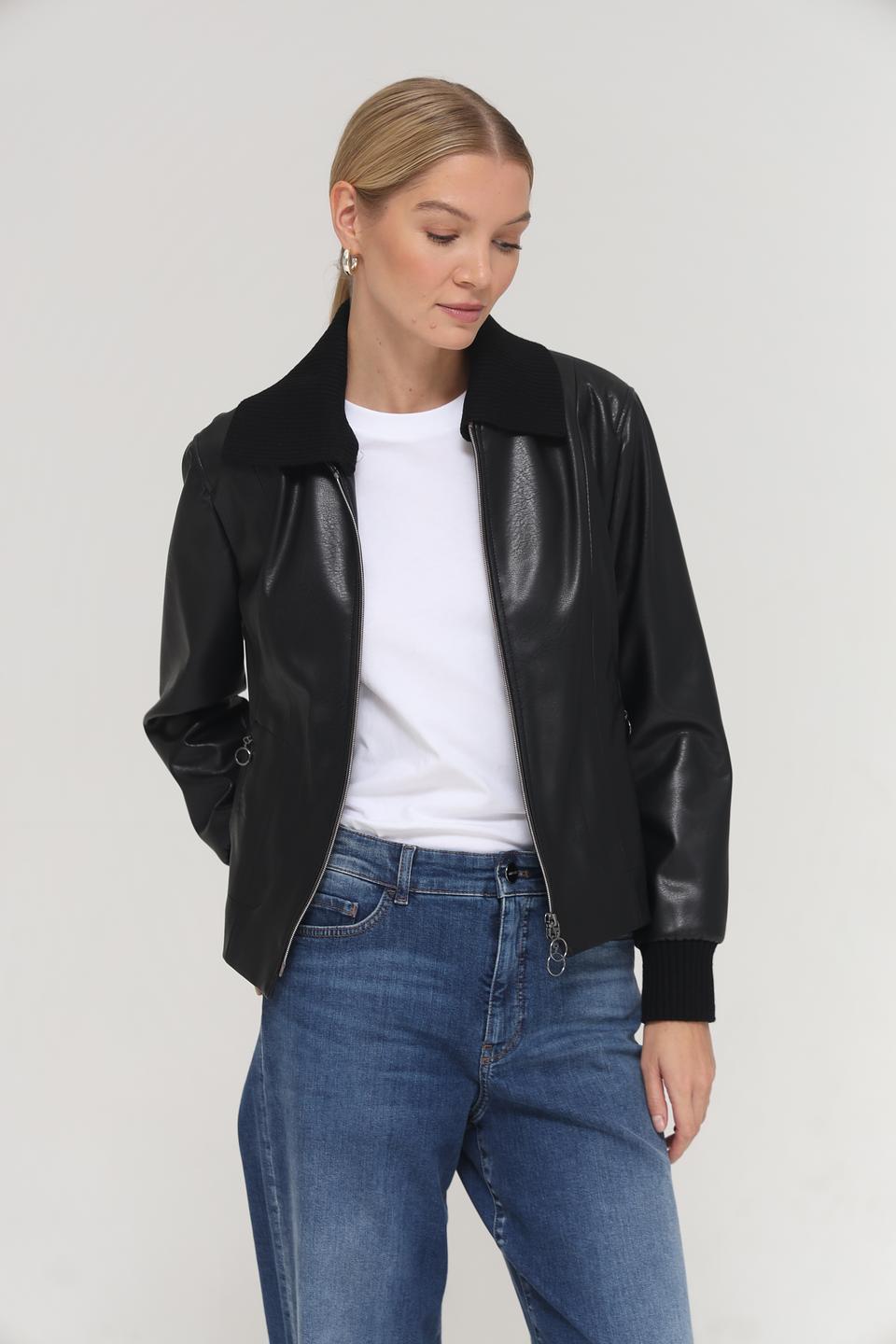 Куртка Bianca косуха чёрная